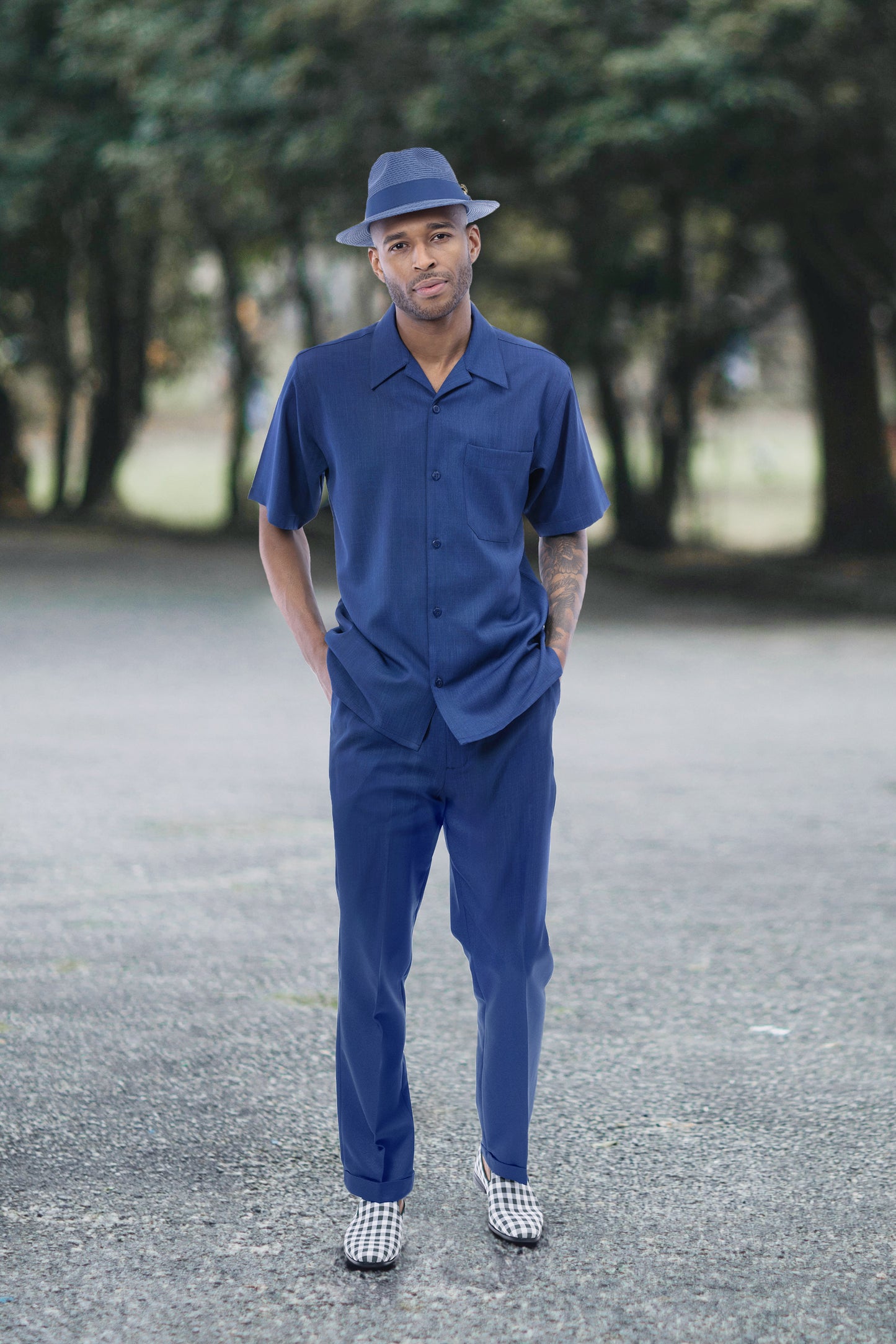 Short Sleeve Pant Set