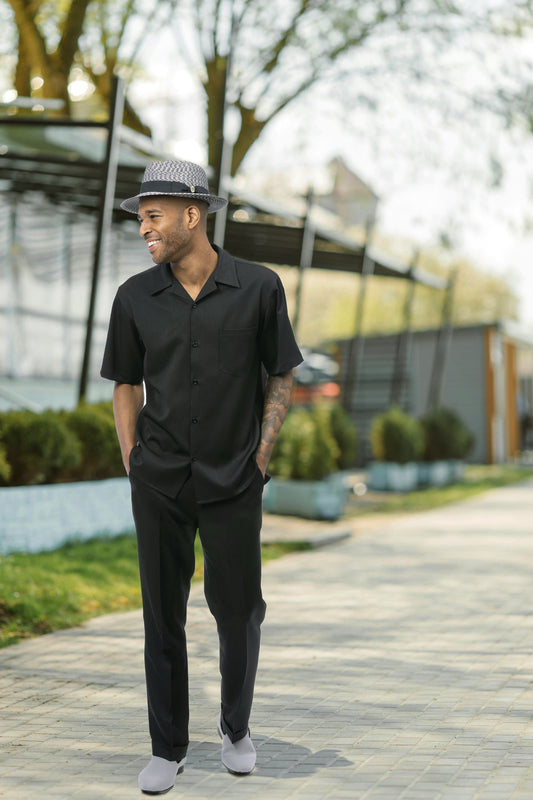 Short Sleeve Pant Set